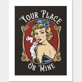 Your Place or Mine Posters and Art